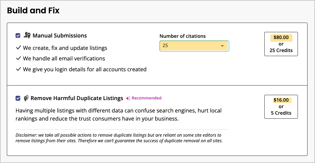 choose brightlocal citations