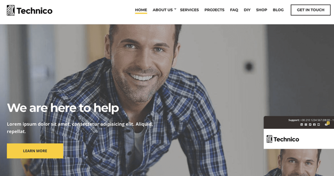 Technico - WordPress Business Themes