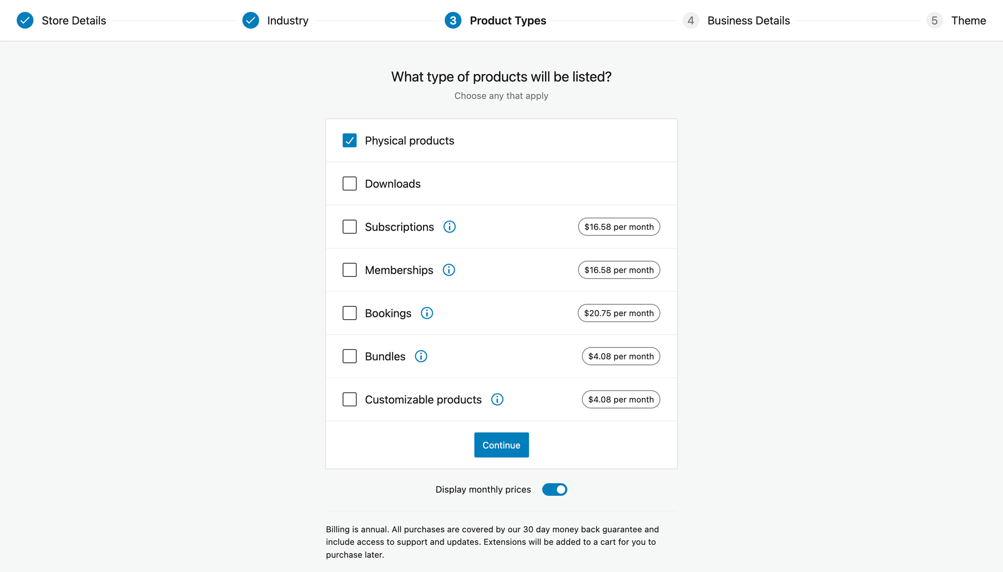 WooCommerce Product Types