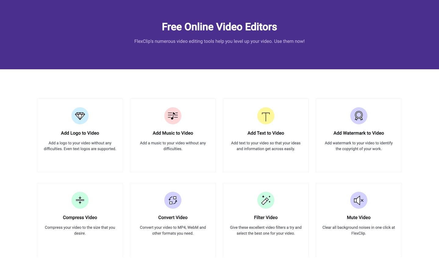 Online Video Editing Tools FlexClip