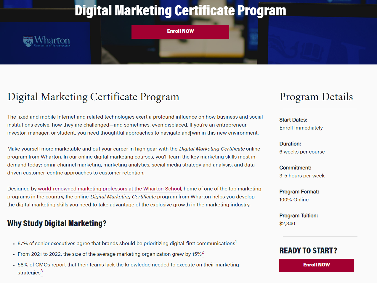 Google digital marketing course on Coursera