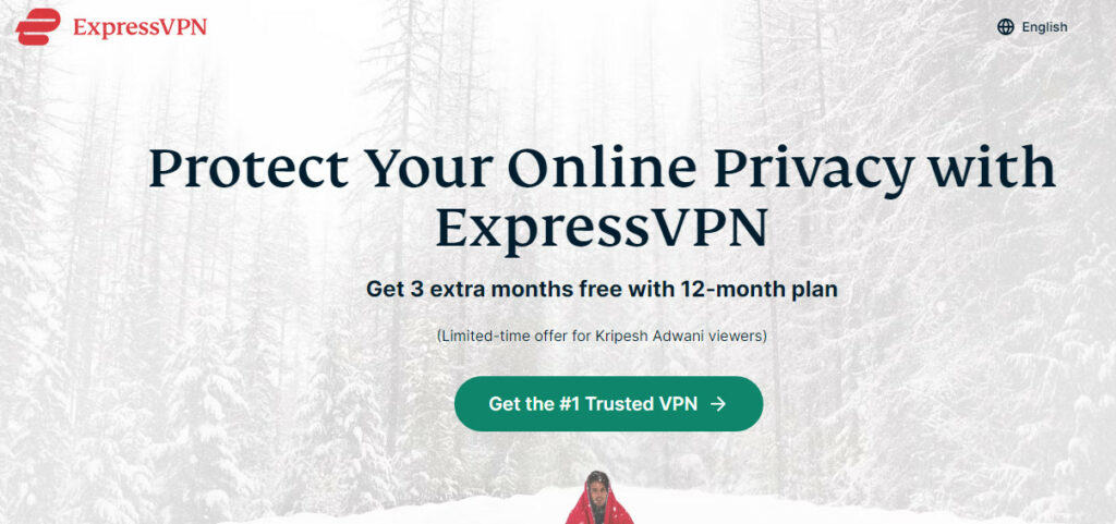 ExpressVPN Homepage